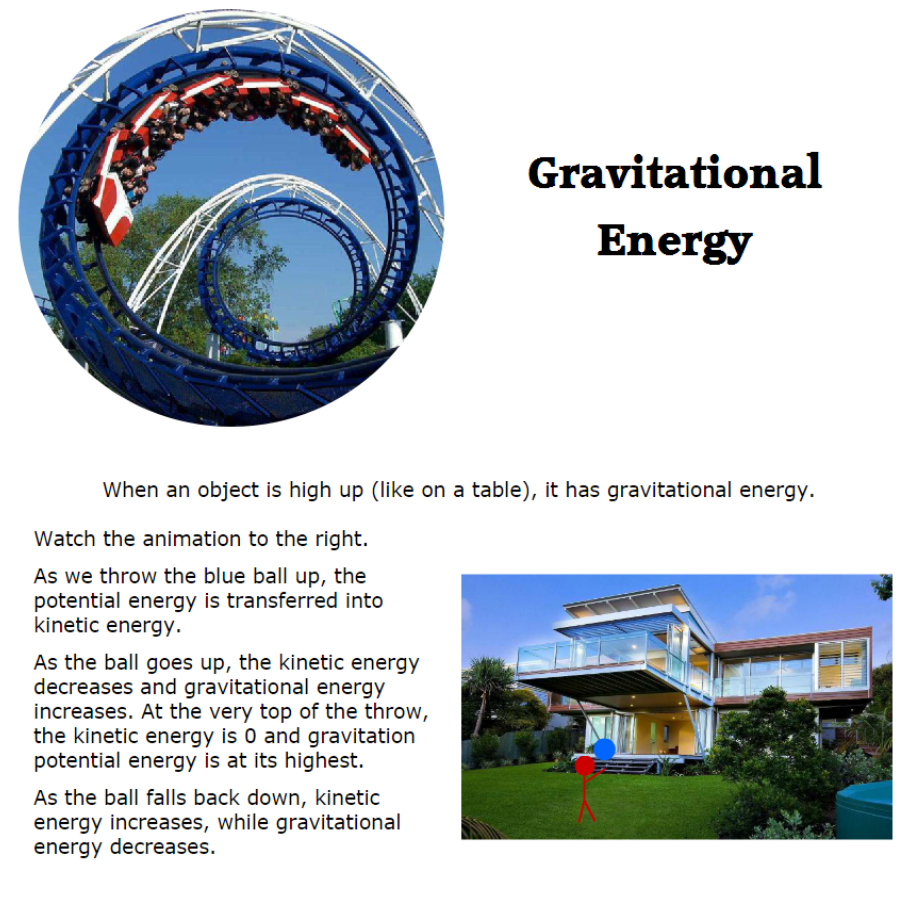 gravitational energy essay
